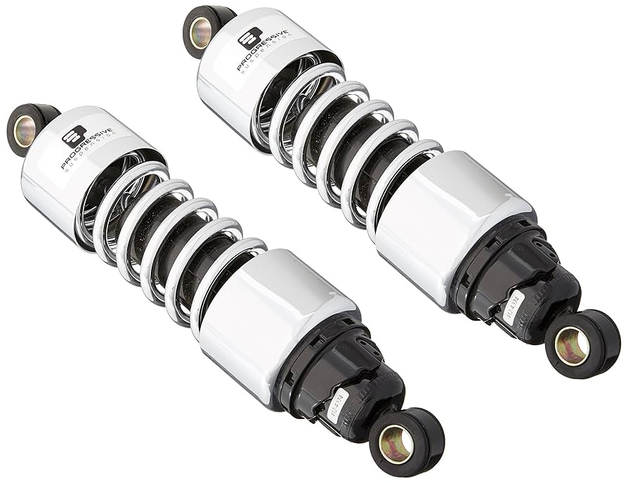 Progressive Suspension 412-4030 11インチ Amazon.com: Progressive Suspension 412-4037C Chrome 11